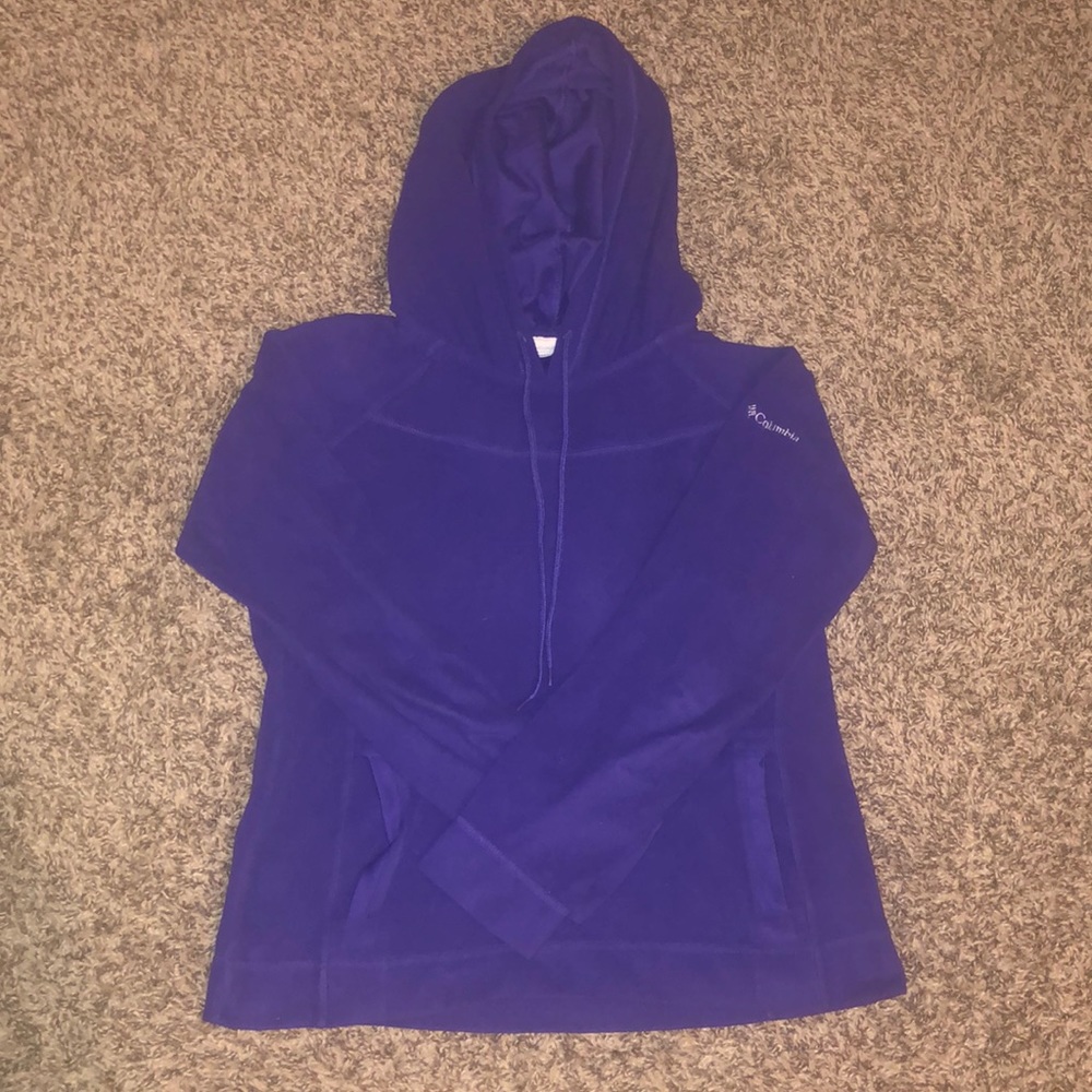 Columbia purple hoodie